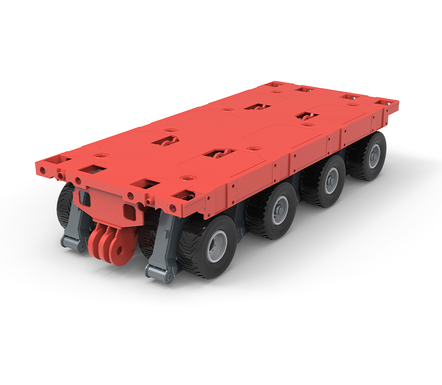 Transporteur modulaire automoteur KTSP-4 à 4 essieux (SPMT)
